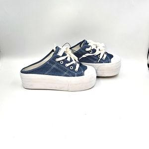 Soda Felicity Denim Slip-On Sneakers ,Vintage